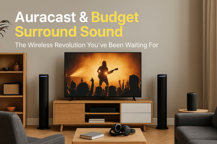 Auracast™ & Budget Surround Sound: The Wireless Revolution You've Been Waiting For